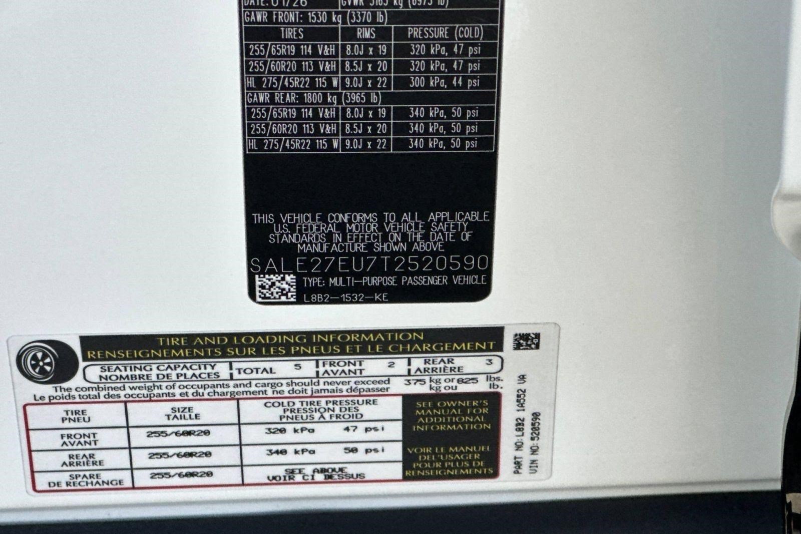 New 2026 Land Rover Defender 110 X-Dynamic SE AWD/4WD image 22