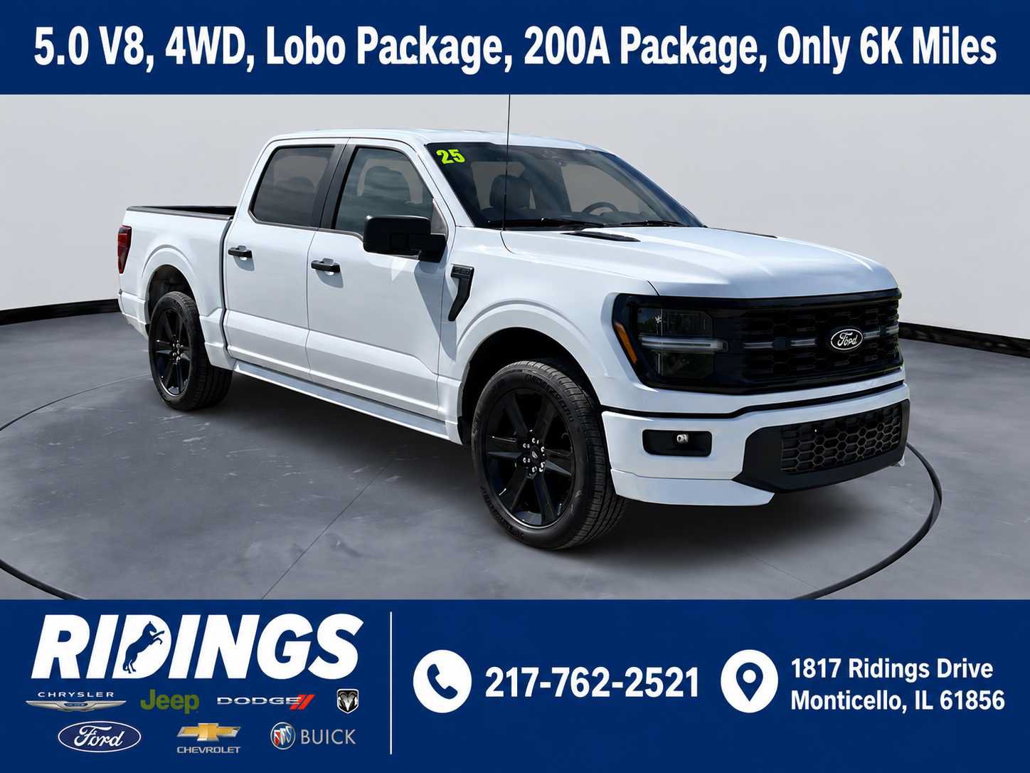 Used 2025 Ford F150 STX w/ LOBO Package AWD/4WD image 1