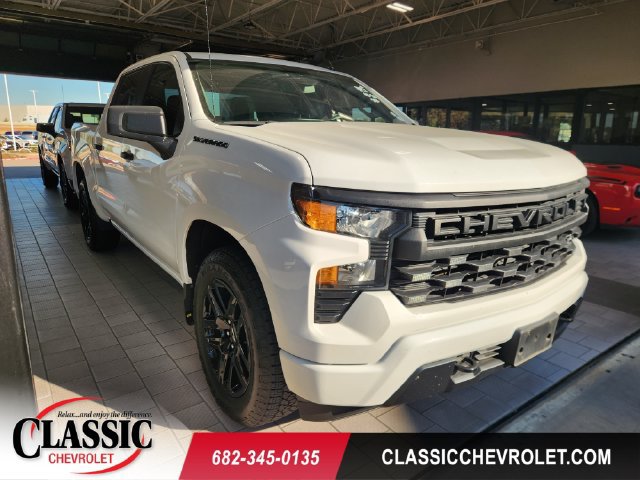 Used 2024 Chevrolet Silverado 1500 Custom w/ LPO, Dark Essentials Package RWD 360° Tour