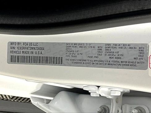 Used 2021 RAM 1500 Limited image 36