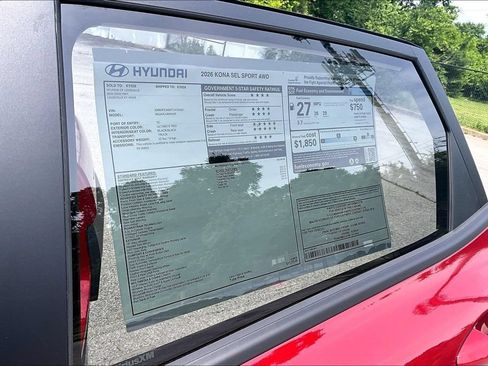 New 2026 Hyundai Kona SEL Sport AWD/4WD image 16