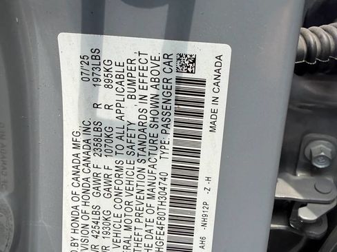 Used 2026 Honda Civic FWD Hybrid Sedan image 33