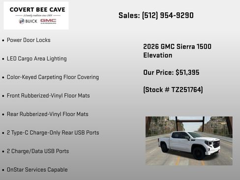 New 2026 GMC Sierra 1500 Elevation AWD/4WD image 36