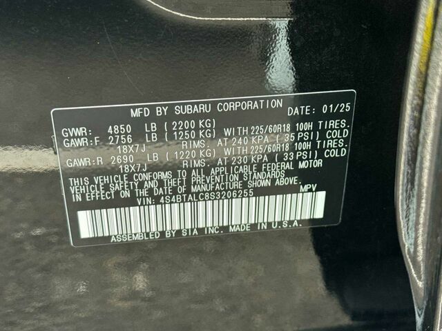 Certified 2025 Subaru Outback Onyx Edition AWD/4WD image 36