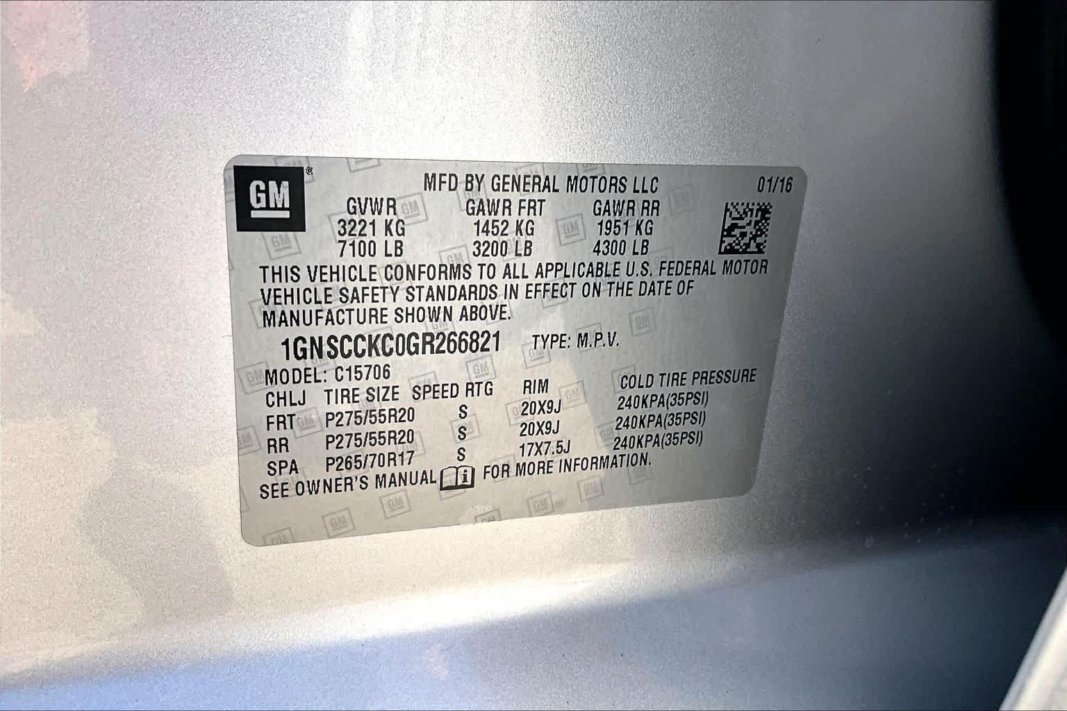 Used 2016 Chevrolet Tahoe LTZ RWD image 37