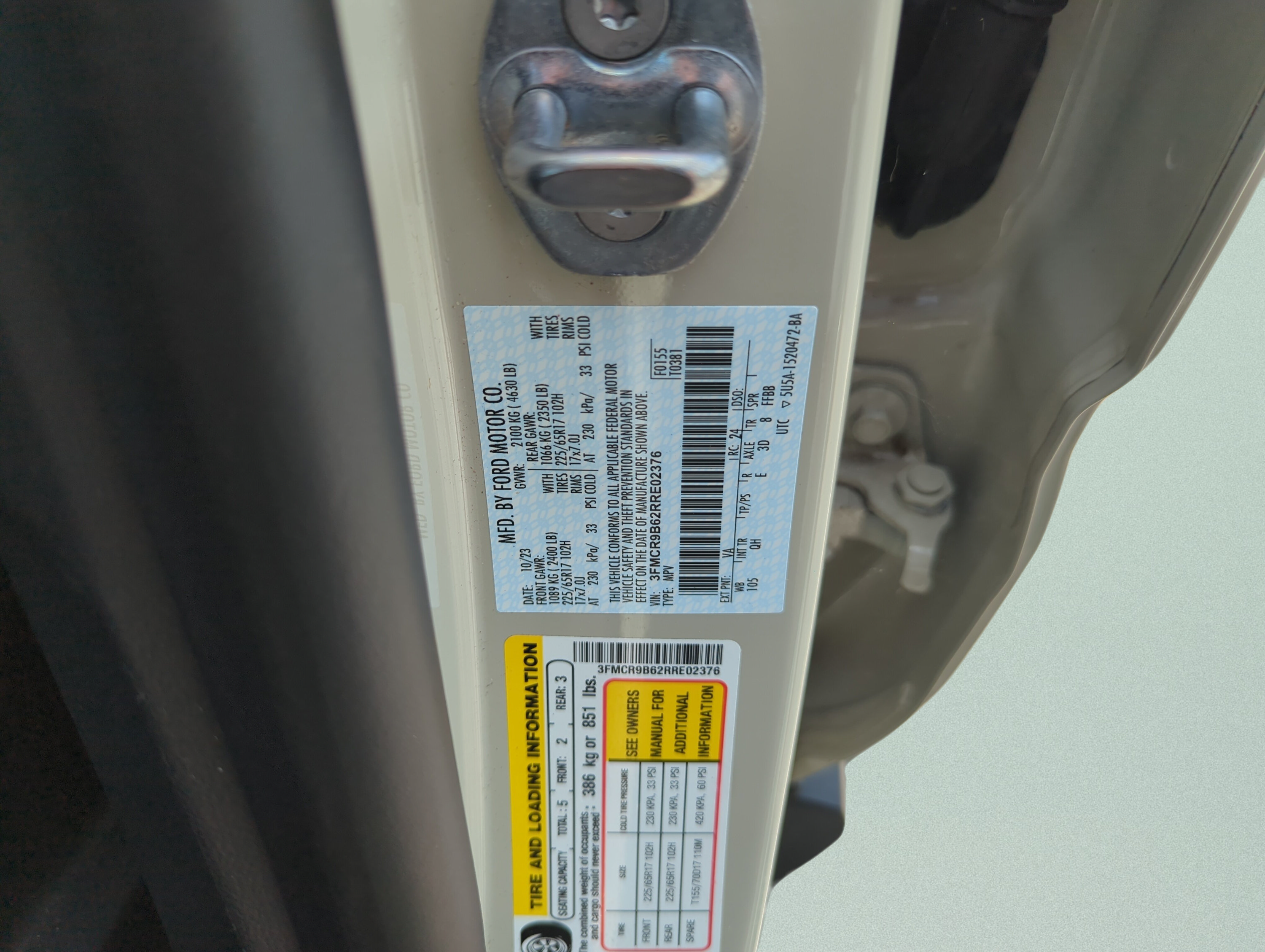 Used 2024 Ford Bronco Sport Big Bend w/ Convenience Package AWD/4WD image 36