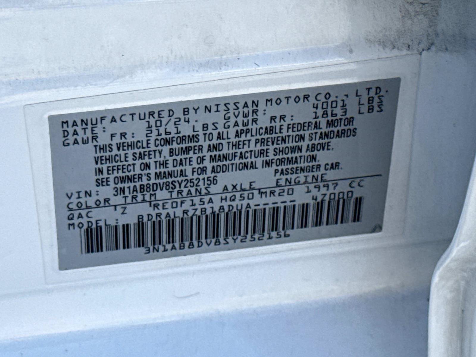 Used 2025 Nissan Sentra SR FWD image 30