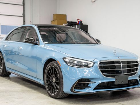 Used 2023 Mercedes-Benz S 580 4MATIC Sedan image 3