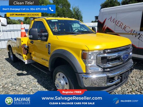 Used 2021 Ford F550 2WD Regular Cab Super Duty image 5