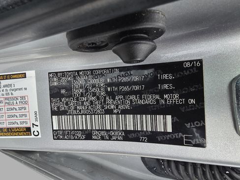 Used 2016 Toyota 4Runner Limited image 33