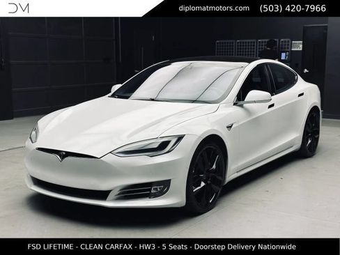 Used 2019 Tesla Model S Performance AWD/4WD image 1