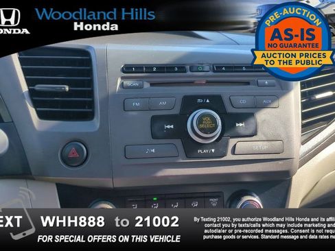 Used 2012 Honda Civic HF image 15