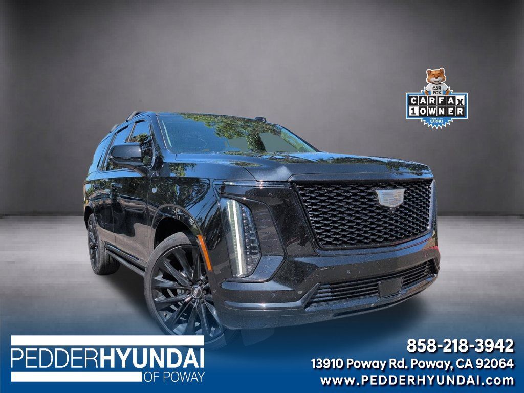 Used 2025 Cadillac Escalade Sport Platinum w/ LPO, ONYX Package AWD/4WD image 1