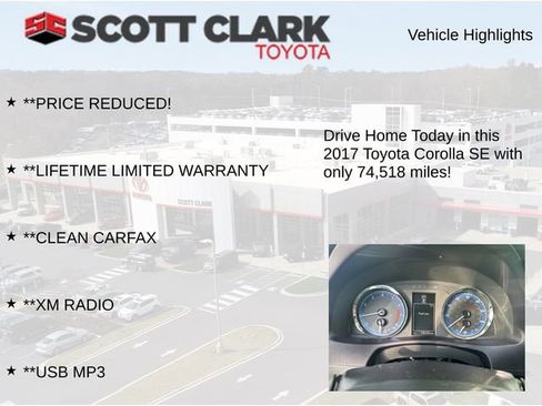 Used 2017 Toyota Corolla SE FWD image 10