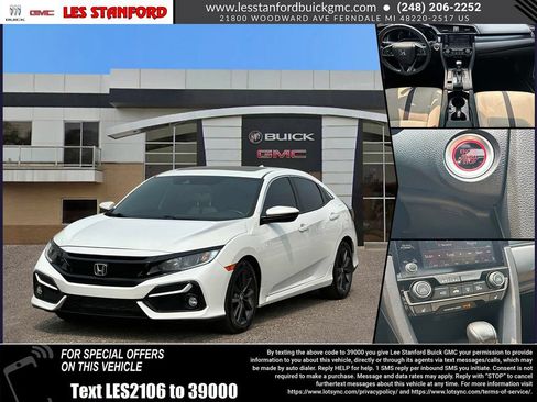 Used 2020 Honda Civic EX image 1