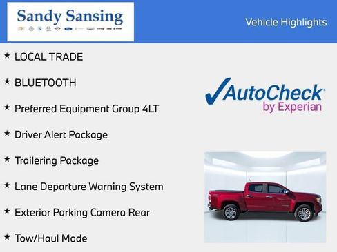 Used 2018 GMC Canyon SLT w/ Driver Alert Package image 7