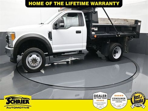 Used 2017 Ford F550 4x4 Regular Cab Super Duty w/ Power Equipment Group image 3