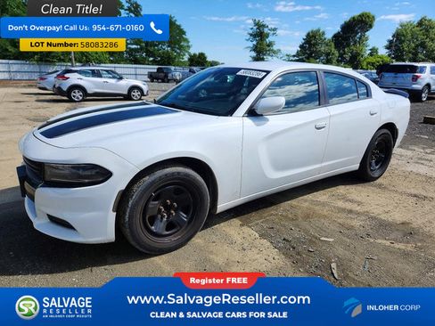 Used 2019 Dodge Charger Police w/ Street Appearance Group RWD image 1