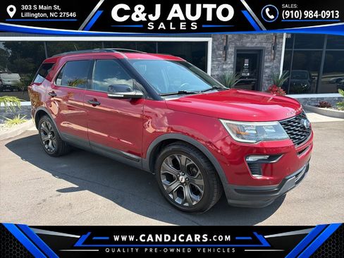 Used 2018 Ford Explorer Sport w/ Equipment Group 401A AWD/4WD image 1