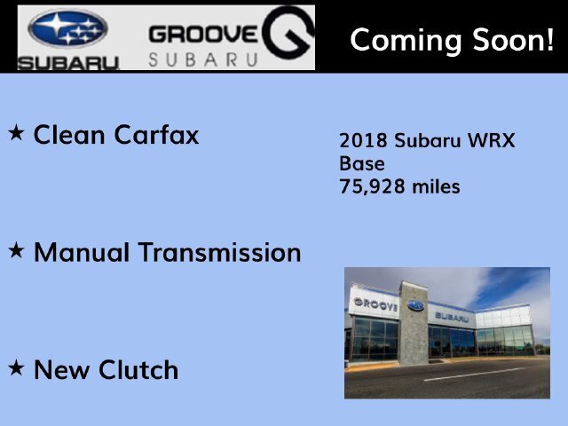Used 2018 Subaru WRX AWD/4WD image 2
