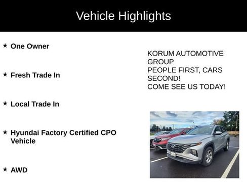 Certified 2022 Hyundai Tucson SEL image 4