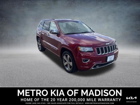 Used 2014 Jeep Grand Cherokee Overland w/ Advanced Technology Group image 8