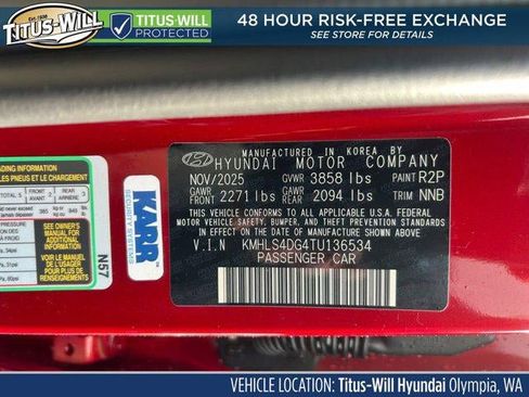 New 2026 Hyundai Elantra SEL Sport w/ Cargo Package image 34