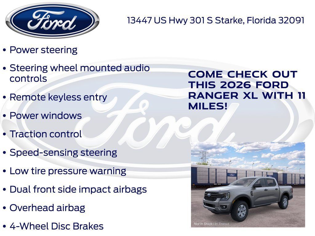 New 2026 Ford Ranger XL AWD/4WD image 20