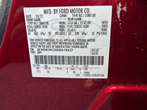 Used 2013 Ford Edge Limited FWD image 26