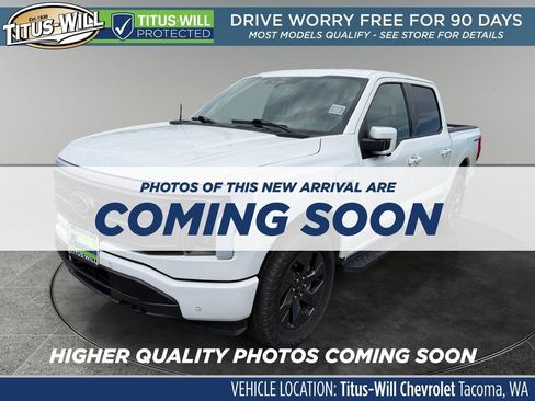 Used 2023 Ford F150 Lightning Lariat w/ Tow Technology Package AWD/4WD image 3