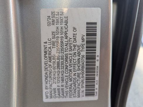 Used 2024 Honda Odyssey Elite image 35