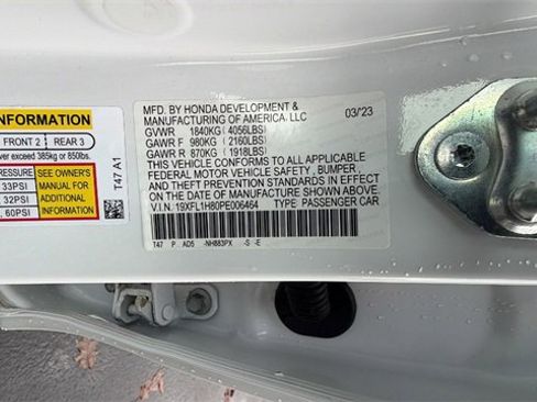 Used 2023 Honda Civic Sport Touring image 33