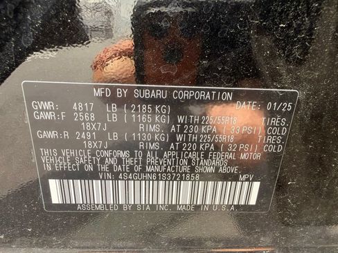 Used 2025 Subaru Crosstrek 2.5i Limited AWD/4WD image 30