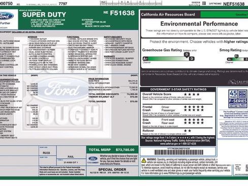 Used 2022 Ford F250 Lariat w/ Tremor Off-Road Package image 7