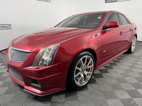 Used 2013 Cadillac CTS V w/ Wood Trim Package RWD image 3