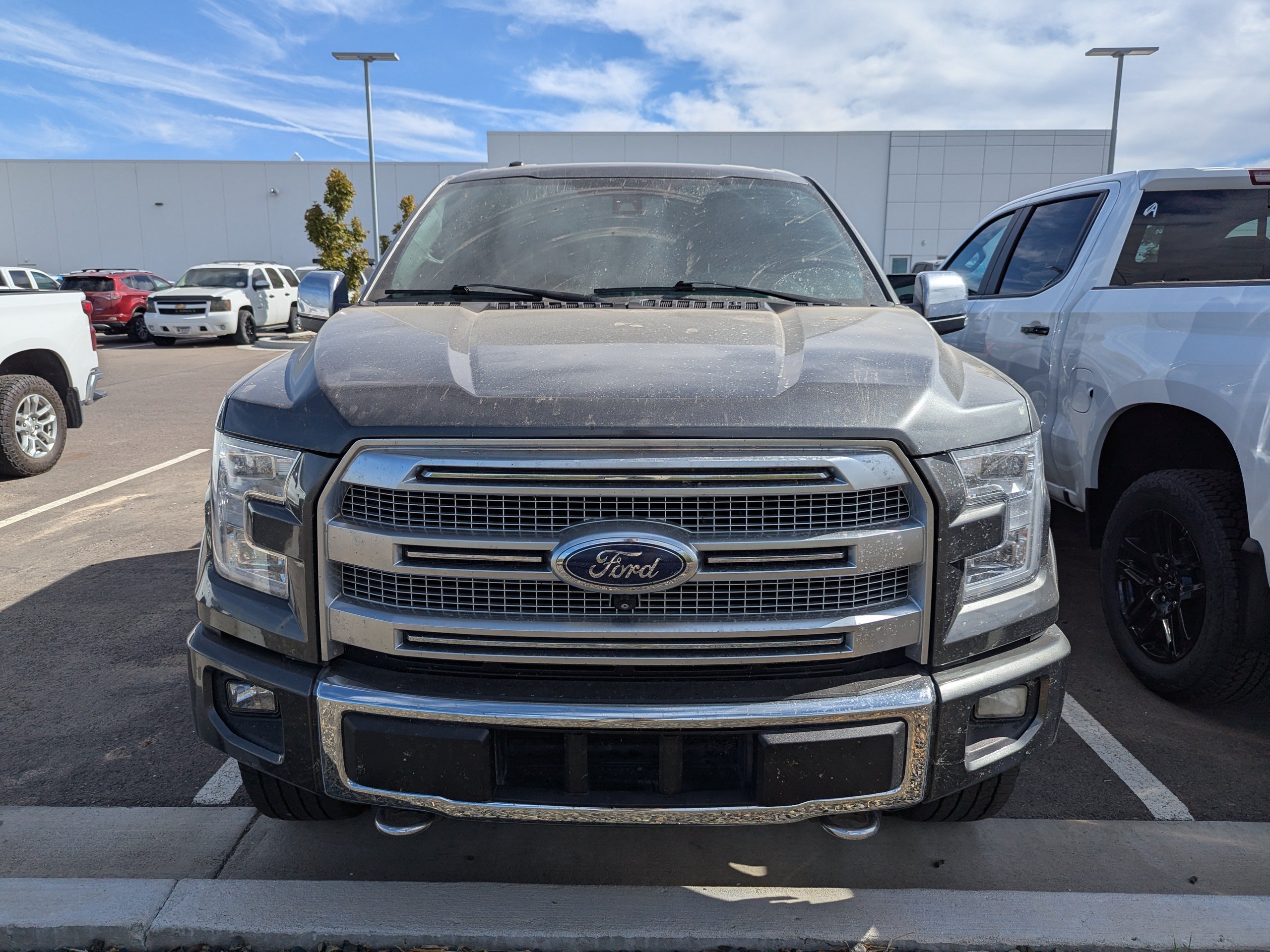 Used 2015 Ford F150 Platinum w/ Technology Package AWD/4WD image 3