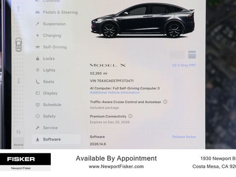 Used 2023 Tesla Model X AWD/4WD image 24