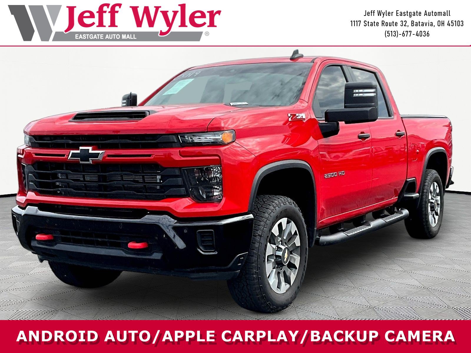 Used 2025 Chevrolet Silverado 2500 Custom w/ Custom Value Package AWD/4WD image 1