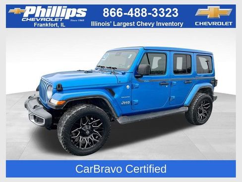 Used 2023 Jeep Wrangler Sahara w/ Safety Group image 1