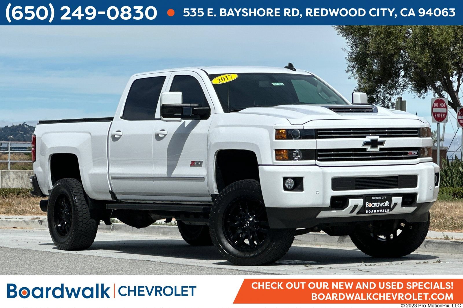 Used 2017 Chevrolet Silverado 2500 LT w/ Custom Sport Edition AWD/4WD image 1
