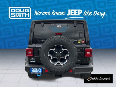 Used 2023 Jeep Wrangler Unlimited Rubicon 4xe w/ Cold Weather Group image 5