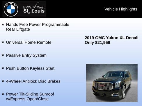 Used 2019 GMC Yukon XL Denali w/ Denali Ultimate Package image 23