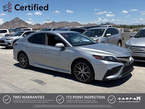 Used 2024 Toyota Camry SE FWD image 1