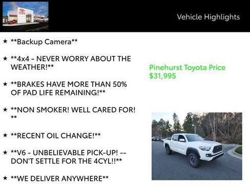 Certified 2018 Toyota Tacoma TRD Off-Road w/ Technology Package image 13
