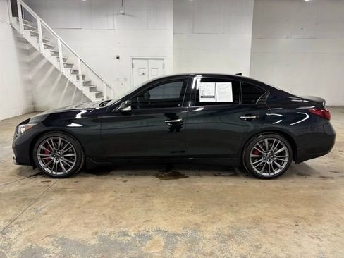 Used 2024 INFINITI Q50 Red Sport 400 w/ Black Opal Edition RWD image 4