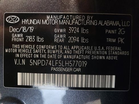 Used 2020 Hyundai Elantra SE FWD image 33