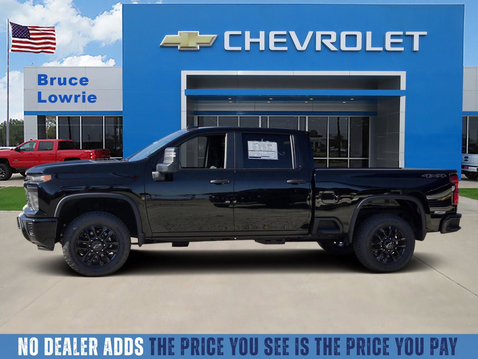 New 2026 Chevrolet Silverado 2500 Custom w/ Custom Blackout Package AWD/4WD image 1