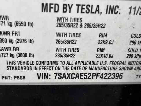 Used 2023 Tesla Model X AWD/4WD image 33