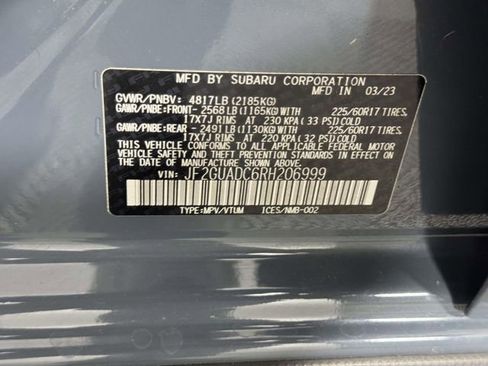 Used 2024 Subaru Crosstrek 2.0i Premium AWD/4WD image 16