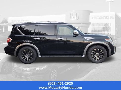 Used 2018 Nissan Armada Platinum w/ Captain Seat Package RWD image 4